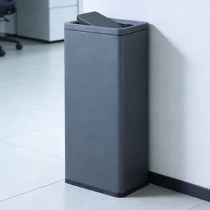 ที่จ่ายกระดาษเช็ดมือในห้องน้ำสาธารณะ ฝาปิดแบบสวิง ถังขยะสแตนเลส ทรงสี่เหลี่ยมแนวตั้ง ฝาเปิด-ปิดแบบพลิก ขนาดใหญ่ - Product Image 6