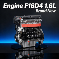 Motor F16D4 1.6L 55571161 55571164 para Chevrolet Cruze Aveo Lacetti Trax Lova RV Opel Astra Mokka VVT Long Block
