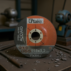 ใบตัดเหล็กแบบขัดถู 115x3.2 มม. สำหรับเหล็กกล้า TTA30S BF - Product Image 3