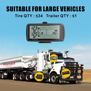 ワイヤレスデジタルタイヤ空気圧監視システム (TPMS) 0 ~ 203PSIトラックトレーラーおよびフリート管理用範囲 - Product Image 2