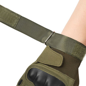 Gants tactiques demi-doigts pour hommes, pour la conduite de moto en plein air, antidérapants, résistants à l'usure, protection pour écran tactile G01J - Product Image 2