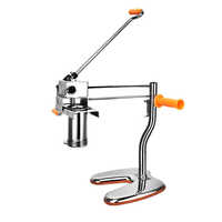 HAOJINGYI CH114 Extrudeuse à pâtes rapide 8 moules, usage domestique, manuelle, en acier inoxydable, pour 7 types de nouilles
