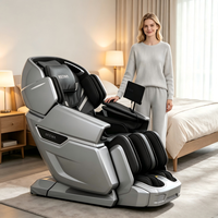Silla de Masaje Shiatsu Eléctrica 2026, Nueva, con Certificación CE de la UE, OEM ODM, Masajeador Profesional de Lujo para Cuerpo Completo