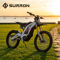Moto tout-terrain électrique SurRon 2026 10000W 72V 35AH avec éclairage intégré pour vélo de route Light Bee X Surron