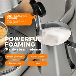 Máquina de Café Espresso Profesional de 15 Bares con Ahorro de Energía y Espumador de Leche - Product Image 6