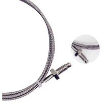 Sonde de température à vis en acier inoxydable OEM de haute qualité, thermocouple, longueur personnalisable 50-2000 mm, indice de protection IP43, 0,1°C