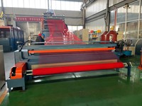 Ligne de production d'extrusion de revêtement de dos de tapis antidérapant Machine de revêtement de support PVC TPE pour feutre de sous-couche de tapis de sol de porte