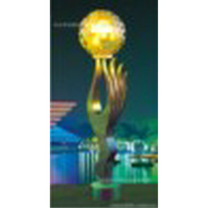 Stainless Steel <b>Landscape</b> Light Palm Design Multi Color Outdoor Garden <b>Lighting</b> Solution Project Installation - Product Image 1