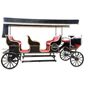 Carrello per cavalli OEM carrello per cavalli elettrico carro per cavalli reale carro turistico - Product Image 5