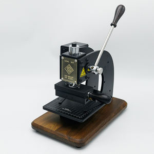 Mesin Emboss Multifungsi Mesin Stamping Manual Kecil untuk DIY Logo Huruf Mesin Hot Foil Stamping untuk Kerajinan Tangan Kulit - Product Image 5