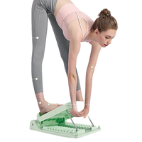 Réglable Antidérapant Home Fitness Exercice Yoga Stretch Board Step Platforms Balance Board Foot Stretcher Tool