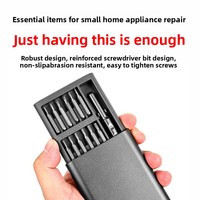 Kit de tournevis magnétique de précision 48-en-1 en acier S2, avec étui en alliage, kit d'outils de réparation professionnel complet pour la réparation de téléphones