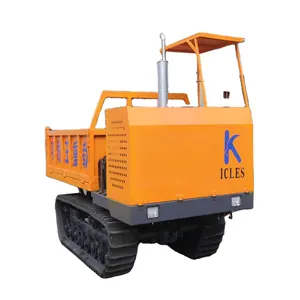 2024 5ton Mini Crawler Dumper Trucks Gummi ketten Crawler Track Muldenkipper für den heißesten Verkauf