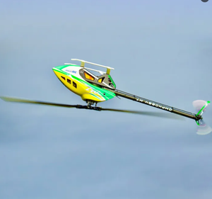 <span class=keywords><strong>OMPHOBBY</strong></span> M7 RC Helicóptero Dual Brushless Direct-Drive Motor Controlador de vuelo 3D Flybarless Diseño de metal Fuente de energía eléctrica - Product Image 4