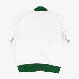 Oem Jacquard cardigan Áo len tùy chỉnh thời trang dạo phố v-cổ nút Jumper với tất cả các in rắn đồ họa Hàng dệt kim cho mùa thu mùa - Product Image 2