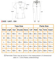 Tenues d'infirmière en cosmétologie 42109, ensemble d'uniformes d'hôtellerie durables pour serveuses, ensemble de vêtements de travail hydrofuges
