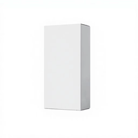 Boîte blanche, boîte en carton blanc, petite boîte en papier blanche, boîte universelle en carton blanc, boîte à double insertion, boîte en gros