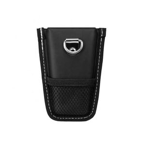 Custom Logo Innovative Rigid EVA Darts Holder Leather Wallets <b>Pouch</b> Dart Steel Tip Case Bag for 1 Set Fully Loaded Black - Product Image 4