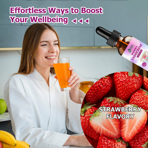 Private Label Womens Endocrine Liquid Drops with Riboflavin Health Begins with Balanced Endocrine Strawberry Flavory - Product Image 5