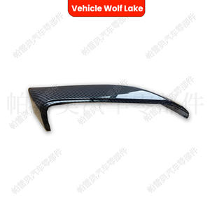 Cubiertas de Espejos Retrovisores de Fibra de Carbono Wolf Lake para Honda Civic 2016-2020, Juego Completo, Material ABS - Product Image 3