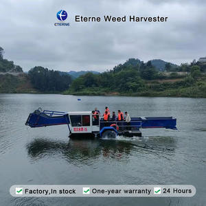 Récolteuse d'algues aquatiques haute capacité pour le contrôle de la végétation des canaux - Product Image 4