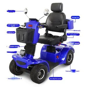 Leihu European American Home tempo libero quattro ruote Scooter elettrico freno elettromagnetico popolare handicappato Design adulti 600W - Product Image 1