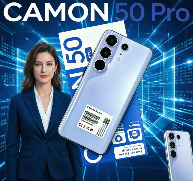 best seller Camon 50 Pro 5g smartph 16GB+1TB 6.8 inch 5G LTE Smartphone CDMA Spanish Support Android 15 original 1 year warranty