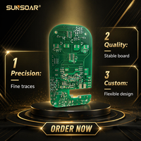 Circuito Impreso Personalizado Profesional (PCB) Que Puede Ser Montado en Superficie y Soldado con Certificación UL 94V-0