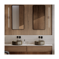 MOHOM Évier de salle de bain moderne multifonctionnel et écologique en béton avec RFID, lavabo commercial extérieur pour lavage des mains 16L