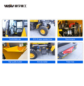 सबसे सस्ता मिनी लोडर सस्ता फ्रंट लोडर डीजल मिनी/लघु/मध्यम/बड़ा ओ. 8 /1 /2 /2.2 /2.5 / 3 टन लोडर बिक्री के लिए - Product Image 4