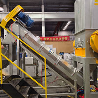 Machine de recyclage plastique bouteille en plastique/ligne de lavage de film