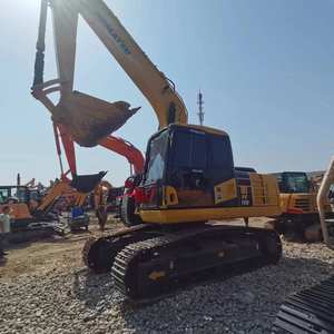 Excavadora Usada Komatsu PC160, 110HP, Cucharón de 0.6m³, Excavadora Hidráulica de Orugas de 16 Toneladas para Construcción - Product Image 2