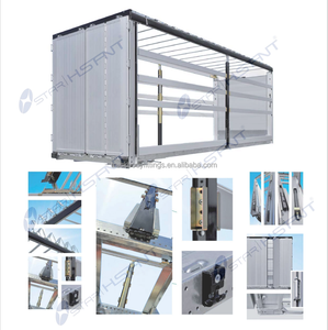 Cargo remorque conteneur porte joint rideau côté remorque pièces robuste sangles à cliquet pvc bâche bâche <span class=keywords><strong>crochet</strong></span> rouleau - Product Image 6