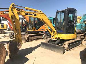 Mini-excavatrice Komatsu PC35 d'occasion de haute qualité, japonaise, 3 tonnes, 2019-2022, composants principaux du moteur et de la pompe - Product Image 2