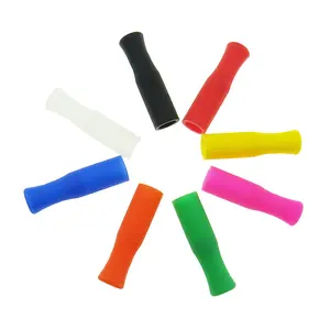 Germany/USA food grade silicone straw tips and silencers