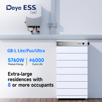 Batteries et stations d'alimentation solaires au lithium Deye GB-L Lite Plus Ultra 57.6V IP66 en stock dans l'entrepôt
