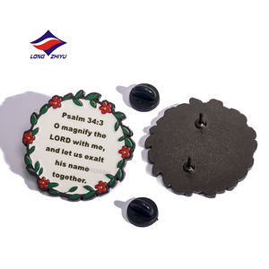 Longzhiyu, usine de fabrication de badges en métal sur mesure depuis 20 ans, badges de nom vierges, emblèmes, logo personnalisé, badge personnalisé - Product Image 1