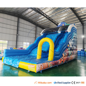 Toboggan <span class=keywords><strong>gonflable</strong></span> pour piscine sur le thème du monde sous-marin - Toboggan <span class=keywords><strong>aquatique</strong></span> à double usage (humide et sec) pour enfants - Toboggan <span class=keywords><strong>gonflable</strong></span> de qualité commerciale durable - Product Image 3