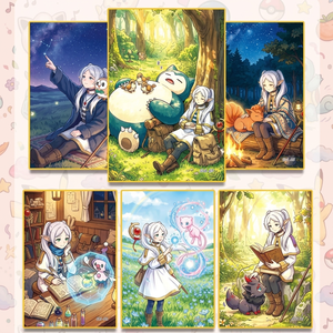 โปเกมอน เซเลอร์มูน เอวานเกลียน อนิเมะ อะคริลิค อาร์ตบอร์ด 100 ชิ้น กล่องสุ่มลึกลับ ภาพพิมพ์จิเคล่ การ์ดสะสม เกมบนโต๊ะ ของขวัญ - Product Image 4