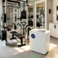 Diffuseur d'arômes intelligent sans eau 200 ml en métal avec logo personnalisé, contrôle par application, pour la maison et les hôtels