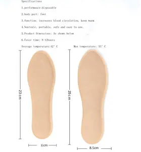 Chauffe-pieds instantanés jetables résistants aux odeurs pour chaussures et semelles intérieures, pour les sports d'hiver en plein air - Product Image 5
