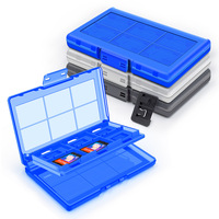 Étui pour cartes de jeu 24 en 1, pour Nintendo 3DS/3DS XL/3DS LL/NDS Lite/DSi/DSi LL/XL, boîte de rangement pour cartouches, accessoires de jeu