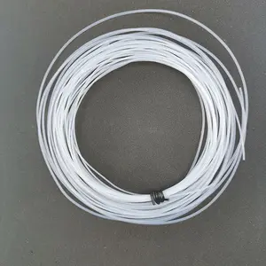 Ptfe Convoluted Tubing Sleeve Clear Tubing Insulation Virgin Hose Coil Ptfe Tube Transparent Chinese Supply 6mm 10mm 19mm Black White 24 Years History