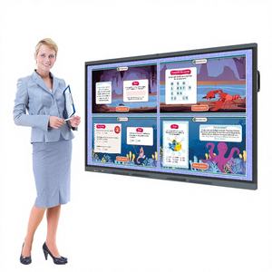 Pizarra Interactiva Todo en Uno de 65 Pulgadas 4k, Pizarra Digital Inteligente con Pantalla Táctil para Aula - Product Image 1