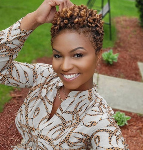 Peluca <span class=keywords><strong>de</strong></span> corte bajo corto Pixie, pelo sintético <span class=keywords><strong>de</strong></span> calidad hecho a máquina, <span class=keywords><strong>pelucas</strong></span> afro para mujeres negras, novedad - Product Image 2