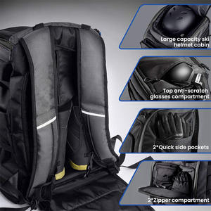 Sac à dos de ski minimaliste grande capacité pour le stockage d'équipements et de bottes de sports d'hiver en extérieur, sac d'accessoires transfrontalier - Product Image 5