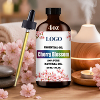 Huile Essentielle de Fleur de Cerisier 100% Pure à Prix de Gros Naturel, Huile de Fleur de Cerisier Hautement Concentrée pour la Fabrication de Parfums