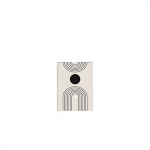 Quadri Astratti <span class=keywords><strong>Matisse</strong></span> Zen Asiatico Line Art Foglie Boho Poster Neri Beige Stampe su Legno Stampa da Parete Starlights Matrimonio Soggiorno - Product Image 3