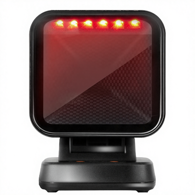 2D Omnidirectional Barcode Scanner QR Code Desktop Reader Supermarket Auto Sense Data Matrix PDF417 USB in Stock 3-Year Warranty