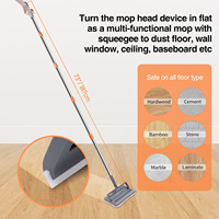 Nouvelle brosse de nettoyage pour ventilateur de plafond 6 pouces, dépoussiéreur domestique à long manche, balayette multi-usages pour grandes pales de ventilateur, en acier inoxydable, brevet US